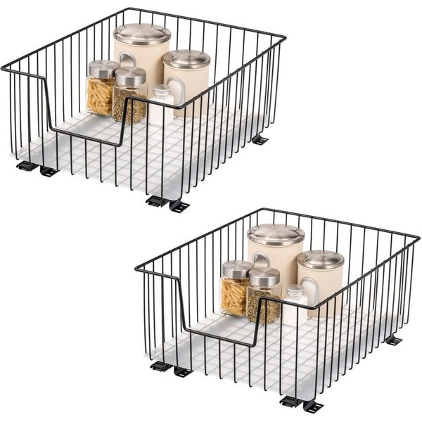 bremermann Teleskopauszug Schrank-Korbauszug 2er Set 40 cm Breite