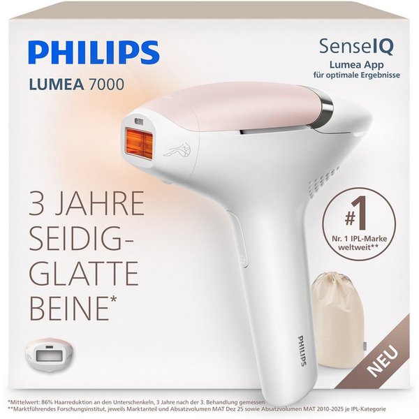 Philips IPL-Haarentferner Das Philips Lumea Series 7000 BRI930/00, NEUHEIT, 1 Aufsatz (Körper)