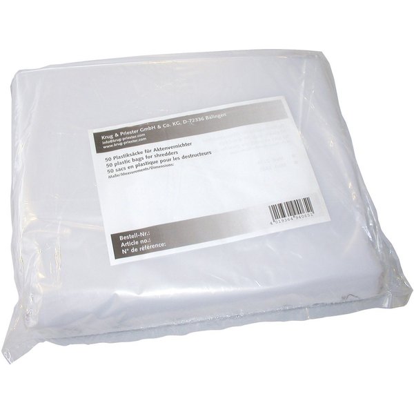 IDEAL Aktenvernichter-Auffangbeutel Einwegplastiksack 2465 XXL / 2501-3 / 2602-4 / 2102-4 / 3802