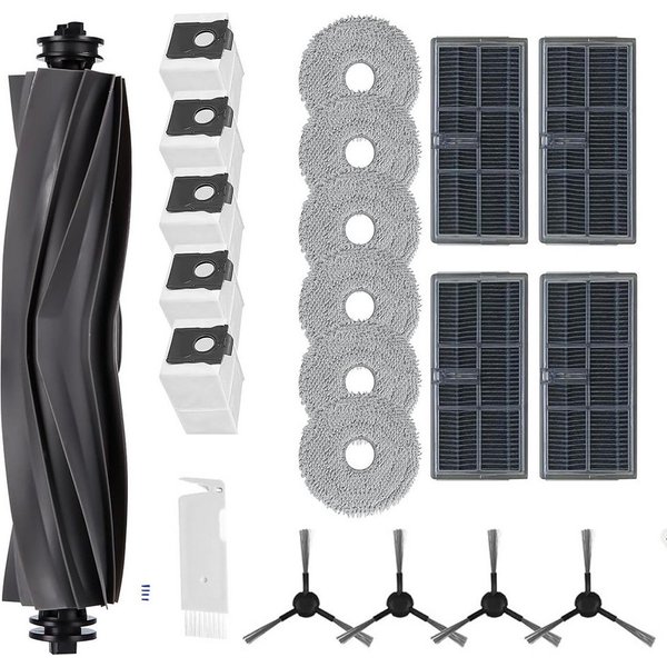 TUWENA Staubsaugerdüsen-Set Saugroboter, Zubehör Kit für Dreame L10s Pro Ultra Heat, L10s Ultra Gen 2/ L40 Ultra AE/ X30 Ultra/Mova E30 Ultra
