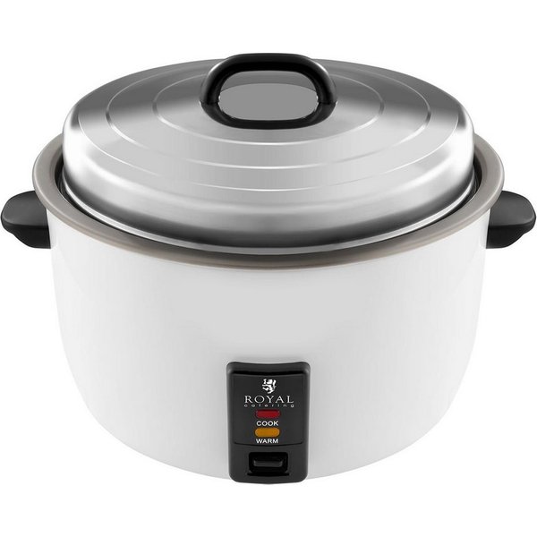 Royal Catering Reiskocher 23 L Multikocher Gastro Dampfgarer Schnellkochtopf Warmhaltefunktion, 3000 W