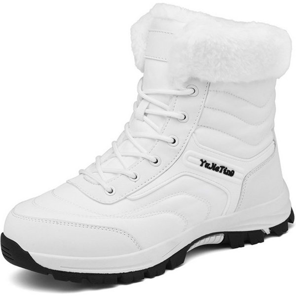 HUSK'SWARE Schneeschuhe (Warme Wanderschuhe, High-Top-Schuhe), efütterte Winterstiefel für Damen & Herrenr- ideal für kalte Tage