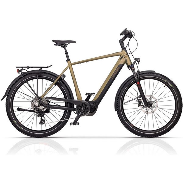 Airtracks E-Bike Trekkingrad 27,5 E-Bike Herren SUV Trekking Fahrrad eAdventure 12.5, 10 Gang Shimano Deore RD-M5130 SGS Schaltwerk, Kettenschaltung, Mittelmoto