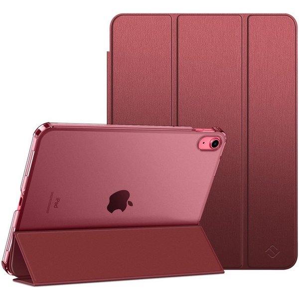 Fintie Tablet-Hülle für iPad 11. Generation 2025 (A16) 11 Zoll, iPad 10. Generation 2022 10.9 Zoll, Ultradünn Case mit transparenter Rückseite Abdeckung, Auto S