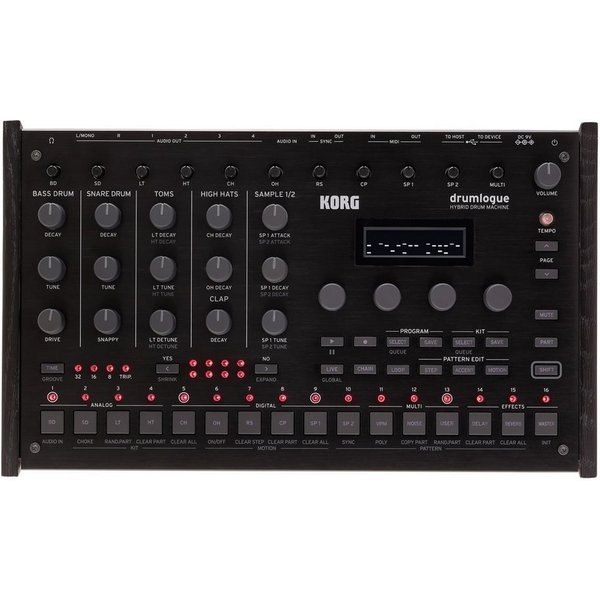 Korg Synthesizer (Groove-Tools, Drumcomputer), drumlogue - Drum Machine
