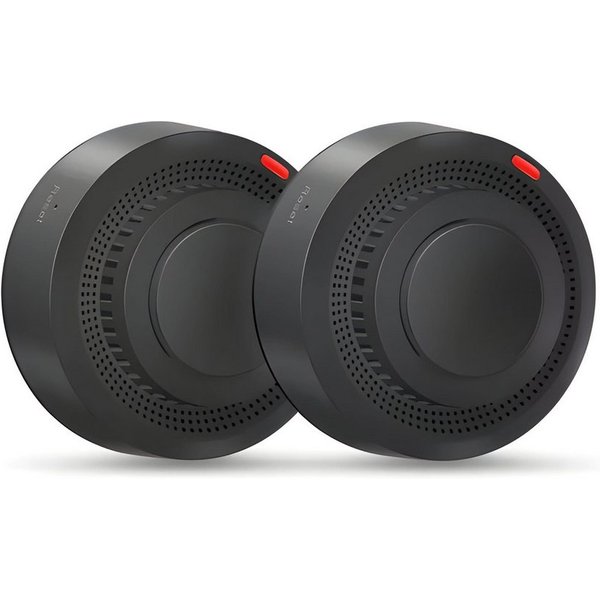 Athlix WiFi Rauchmelder, Fernüberwachung kompatibel mit Alexa und Google Rauchmelder (85DB Alarm, WLAN + Bluetooth, Fernüberwachung)