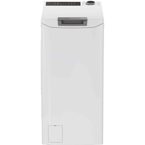 Hoover Waschmaschine Toplader THOSQ276TM6-S, 7 kg, 1200 U/min, Schnelles & Sicheres Beladen, Wi-Fi und Bluetooth, Dampf Funktion