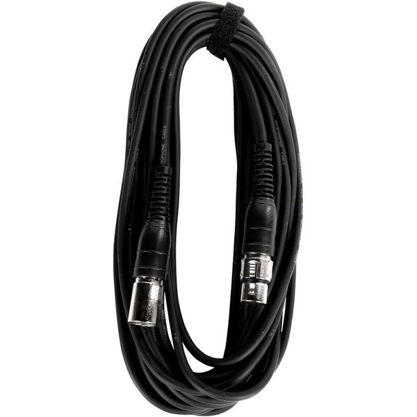 MUSIC STORE Audio-Kabel, Mikrofonkabel XLR, versilberte Kontakte, 10m Kabellänge