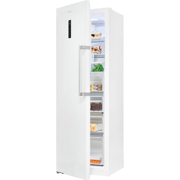 exquisit Gefrierschrank NoFrost GS295-NF-H-040C weiss, 185 cm hoch, 60 cm breit, Viel Platz, starke Gefrierleistung & No Frost für eisfreies Gefrieren