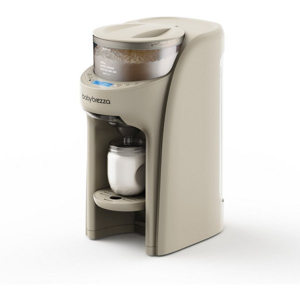 Baby Brezza Babyflaschenwärmer Automatischer Flaschenzubereiter mit Pulvermischung und Temperaturwahl, Zubereitung in Sekunden – ideal auch für nachts