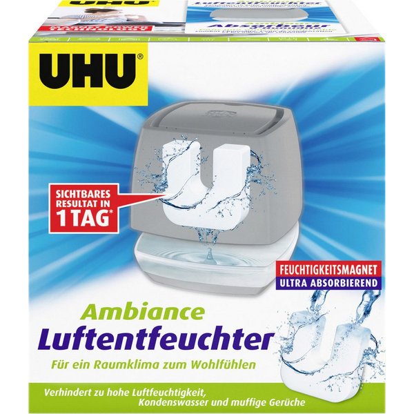 UHU Luftentfeuchter UHU Luftentfeuchter Ambiance anthrazit, 450 g