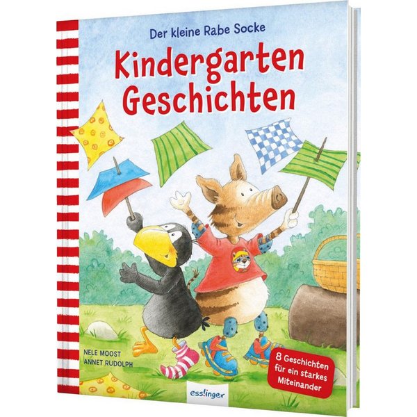 Der kleine Rabe Socke: Kindergarten-Geschichten / Nele Moost