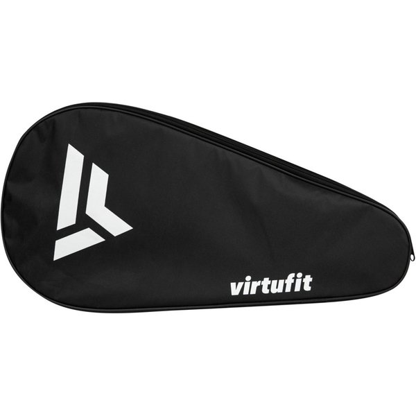 VirtuFit Padelschläger VirtuFit Padel-Schlägertragetasche für 1 Schläger, Schwarz/Weiß