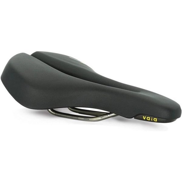 Selle Royal Fahrradsattel Selle Royal Vaia Moderate Unisex-Fahrradsattel in Schwarz