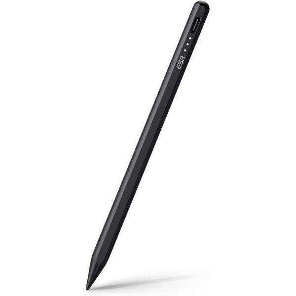 ESR Eingabestift Tabletstift Zeichenstift Digitalstift (Spar-Set, 1-St., 2 mm Spitze, präzise) Magnetisch, Neigungserkennung, LED-Anzeige, Auto-Aus