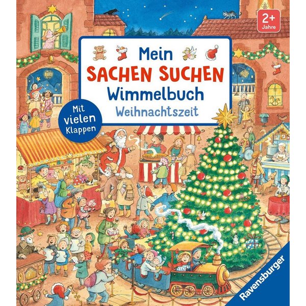 Mein Sachen suchen Wimmelbuch: Weihnachtszeit / Franziska Harvey