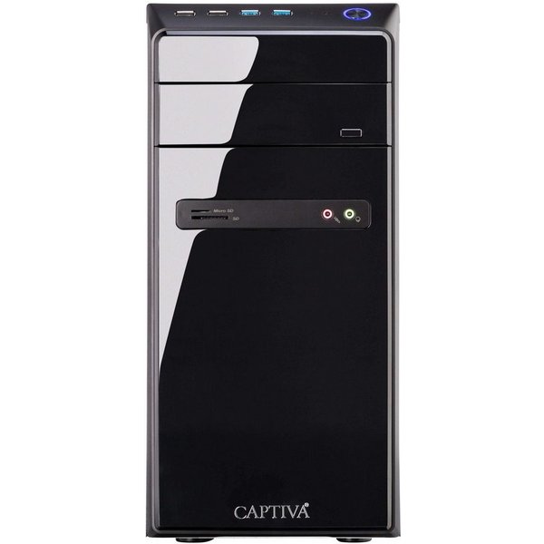 CAPTIVA Power-Starter I98-575 Business-PC (Intel® Core i5 14400, -, 8 GB RAM, 1000 GB SSD, Luftkühlung)