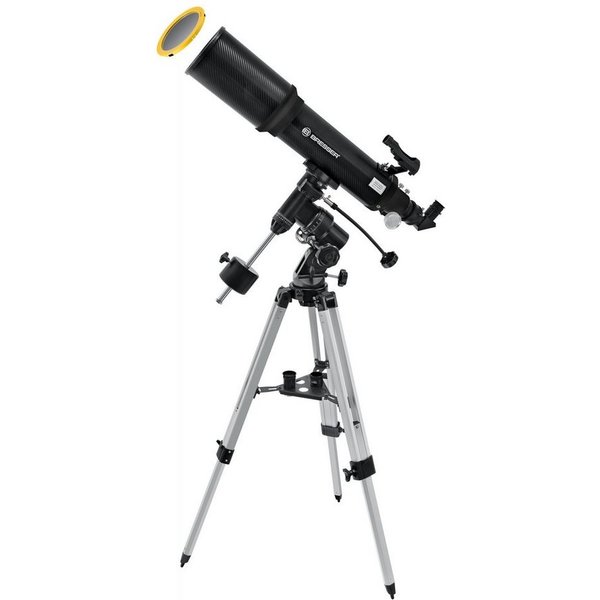 BRESSER Linsenteleskop BRESSER Polaris-II 102/600 EQ3 Linsenteleskop mit Smartphone-Adapter …