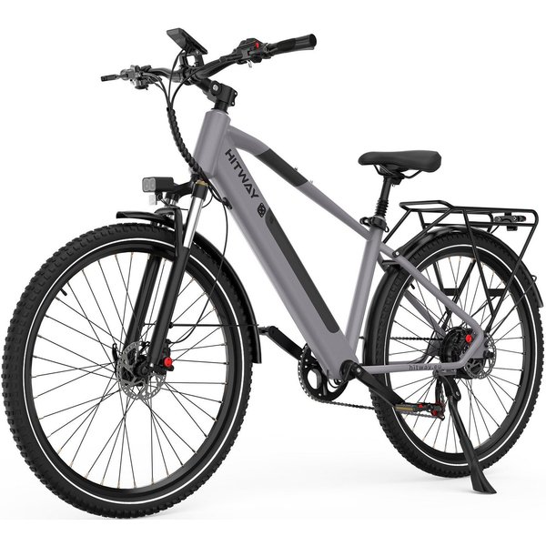 HITWAY E-Bike Cityrad, Trekkingrad, Mountainbike, Faltrad Elektrofahrrad 29 Zoll E-Mountainbike bis zu 50-80km, 7 Gang shimano shimano Schaltwerk, Kettenschaltu