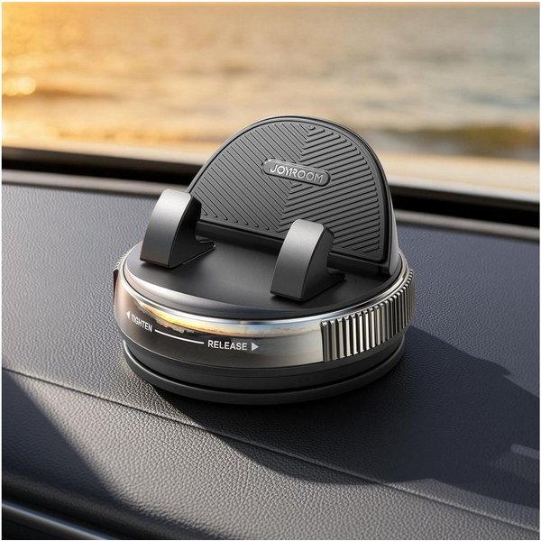 LuxusKollektion Handy-Halterung Handyhalterung Auto Armaturenbrett Saugnapf Gel 19mm Metallisch