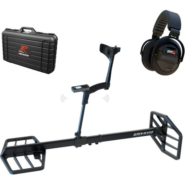 XP Metal Detectors Metalldetektor XTREM Hunter XTR-115 RC WSA II XL ST Tiefenortungssystem, Der Xtrem Hunter ist ein Spezialgerät zur Tiefenortung großer Objekt