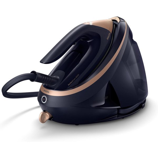 Philips Dampfbügelstation PSG9030/20 PerfectCare 9000 Series, 1800 ml Wassertank, ActiveSense Technologie, SteamGlide Elite Bügelsohle, 720 gr Dampfstoß