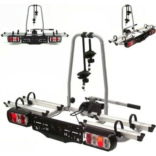 Apex Heckfahrradträger Fahrradträger für 2 ebikes Fahrräder 60kg Heckträger