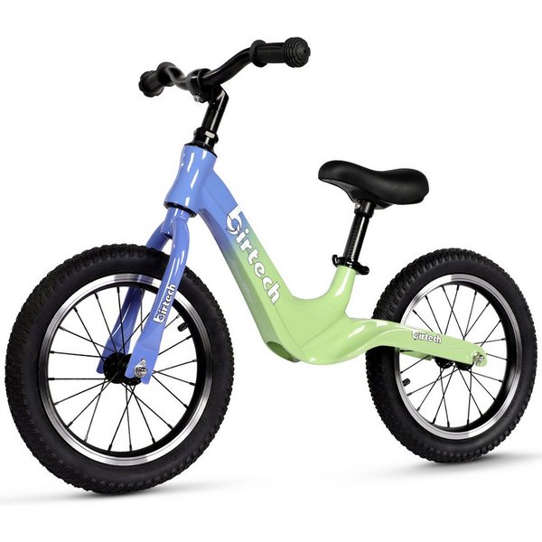 H.yeed Laufrad mit Magnesiumrahmen für Jungen und Mädchen von 3, 4, 5, 6 Jahren 14 Zoll, pedalloses Kinderlaufrad
