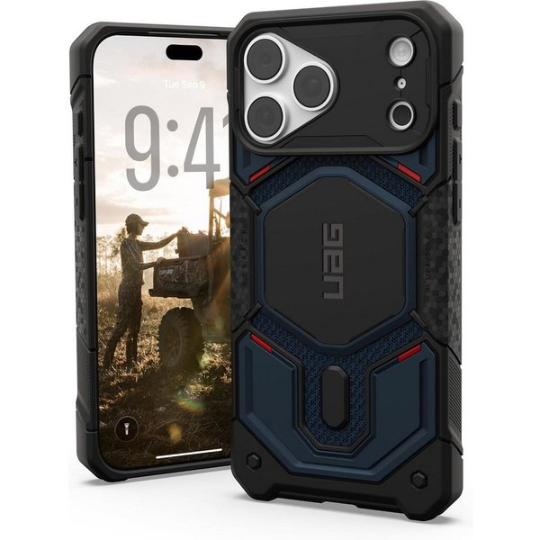 Urban Armor Gear Handyhülle Monarch Pro Case - Apple iPhone 18 Pro Max / iPhone 17 Pro Max Hülle, Premium Materialien, 5fach Falltest nach MIL STD 810G 516.6