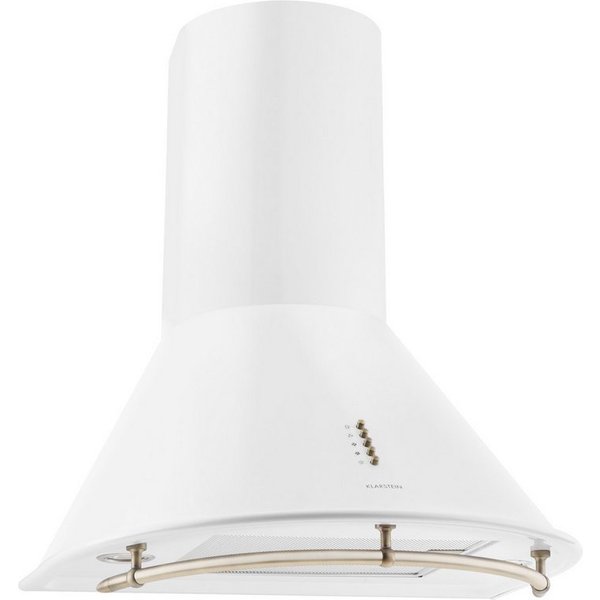 Klarstein Deckenhaube Lumio Primo Retro-Dunstabzugshaube 60cm 490 m³/h LED-Leuchten