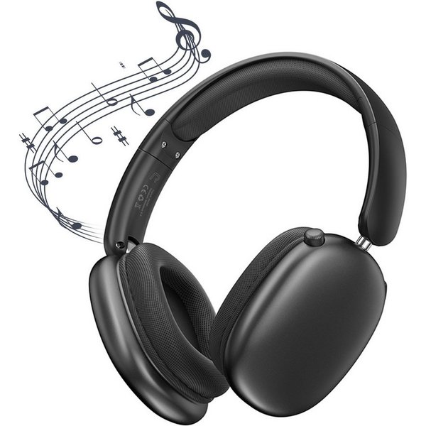 MOPUEA Bluetooth Over-Ear-Kopfhörer kabello Faltbare HiFi Stereo ENC Mikrofon Over-Ear-Kopfhörer (Spatial Audio ENC Mikrofon TF Karte faltbar leicht 170g)