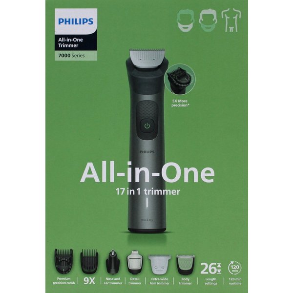 Philips Bartschneider Philips MG7951/15 Series 7000 All-in-One Akku Trimmer 17-in-1