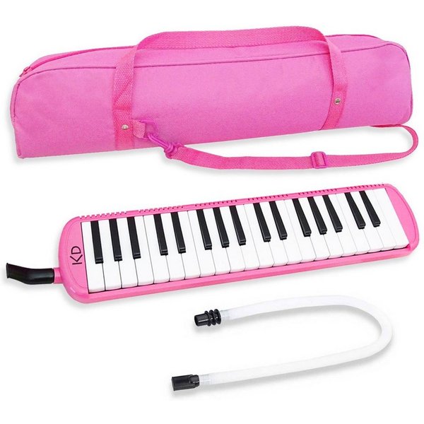 keepdrum Melodica keepdrum Melodica Pink 37 Tasten mit Tasche