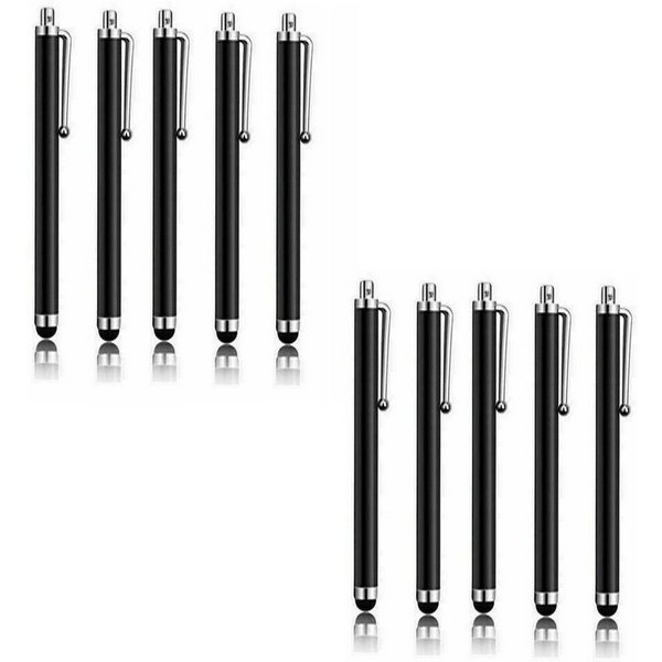SpionProfi Eingabestift 10x Eingabestift Touchstift Handy Tablet Smartphone Universal TouchPen (10-St) 10er Set Touchscreen Touchstifts für Handy & Tablet