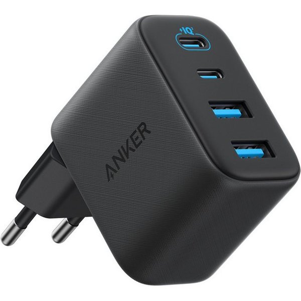 Anker Anker 50W USB C Ladegerät, 4-Port Netzteil mit 2 USB-C und 2 USB-A Smartphone-Ladegerät (Für iPhone 17 Pro Max/16/15/14/13-Serie, iPad, Pixel, Galaxy, Mac
