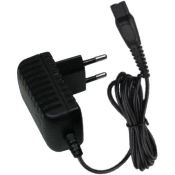 Trade-Shop Ladegerät passend für Philips S3350 S5050 HQ850 HQ902 HQ904 HQ906 Netzteil (Ladekabel 8V 0,1A für Rasierer / EU-Stecker / Kabellänge: 1,7m)