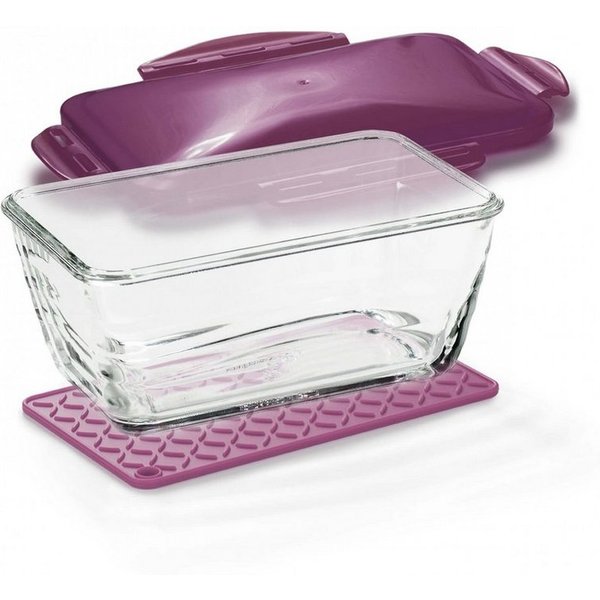 Genius Gemüseschneider Nicer Dicer Chef S Glasschüssel Set 3-tlg., Backofengeeignet bis 250°C