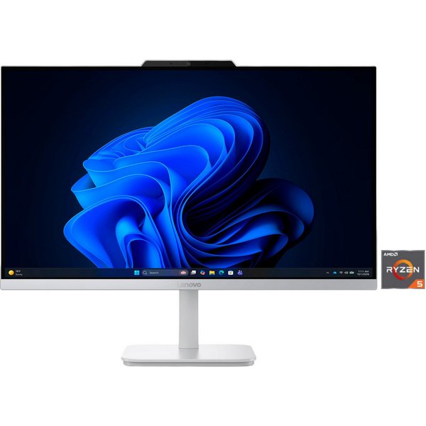 Lenovo A105 24 All-in-One PC (23,8 Zoll, AMD Ryzen 5 40, Radeon™ 610M, 16 GB RAM, 512 GB SSD, Luftkühlung)