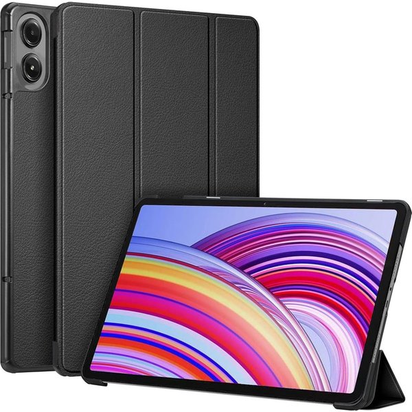 Fintie Tablet-Hülle für Xiaomi Redmi Pad Pro 12.1 Zoll 2024 - Ultra Schlank Leicht Cover, Kunstleder Schutzhülle mit Auto Schlaf/Wach Funktion