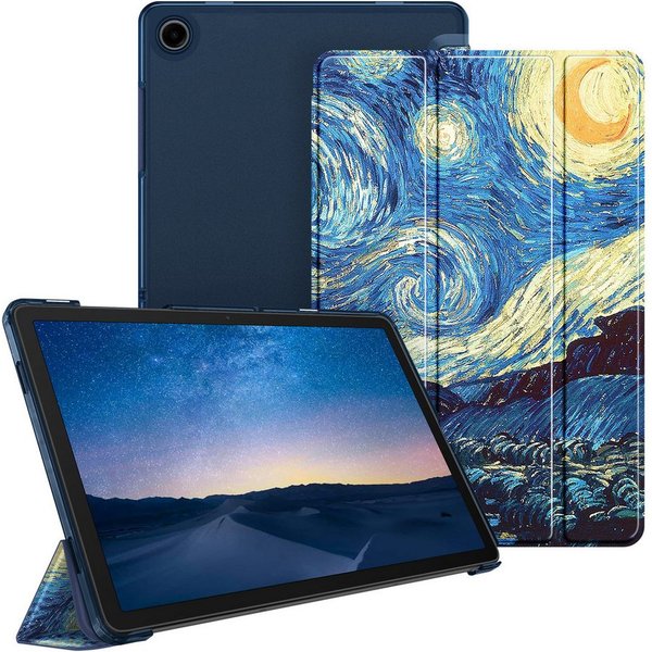 Fintie Tablet-Hülle für Samsung Galaxy Tab A11+ Plus 11" 2025 / Tab A9+ Plus 11 Zoll 2023 11 Zoll, Ultradünn Schutzhülle mit Translucent Rückseite in Matt-Optik