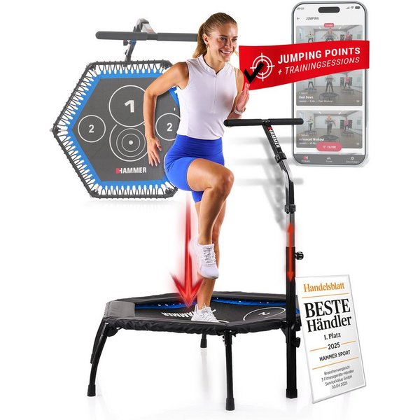 Hammer Fitnesstrampolin Cross Jump