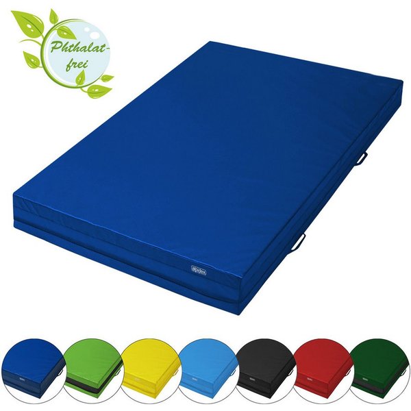 ALPIDEX Weichbodenmatte ALPIDEX Weichbodenmatte 200x100x20 cm - Anti-Rutschboden & Tragegriffe