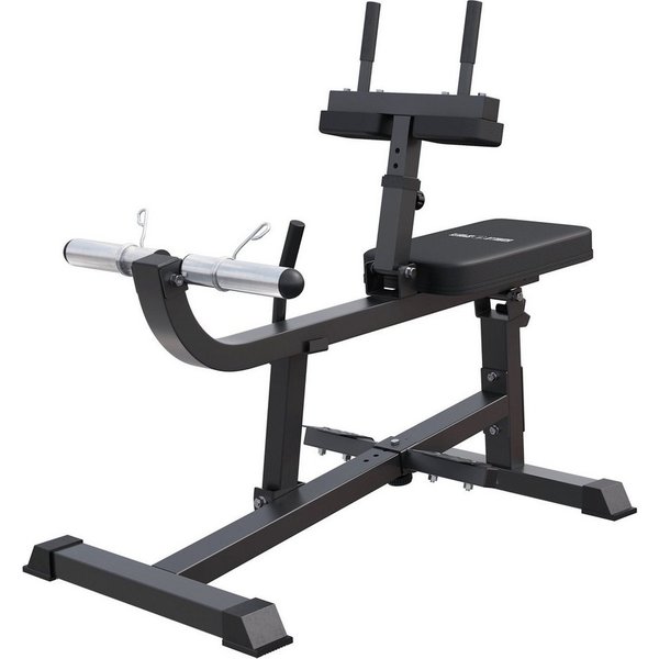 GORILLA SPORTS Bauchmuskelmaschine Wadenmaschine in schwarz
