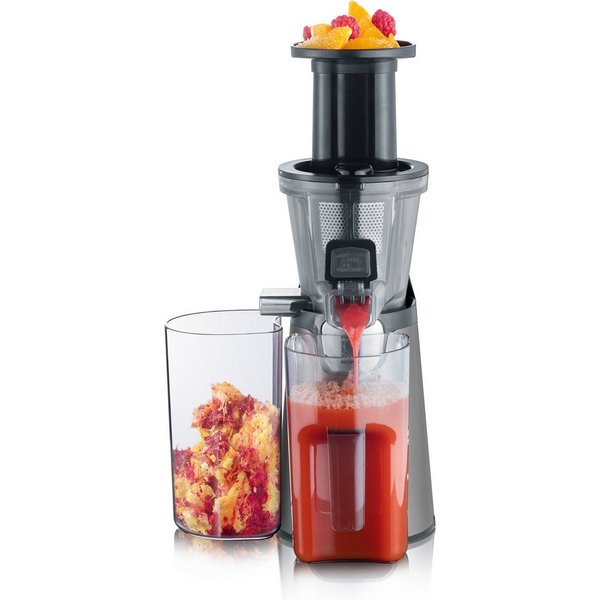 Severin Slow Juicer ES 3571, 150 W, für Säfte, Sorbets, Marmelade uvm., mit Easy-Clean Konzept