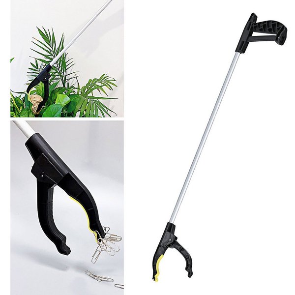 CEPEWA Greifarm 75cm mit Magnet Greifzange Greifer Greifhilfe Aluminium