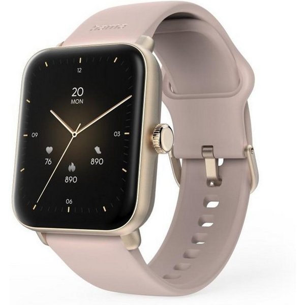 Hama Smartwatch 1,65“ mit GPS (Fitness, Puls, wasserdicht) Smartwatch (1,65 Zoll)