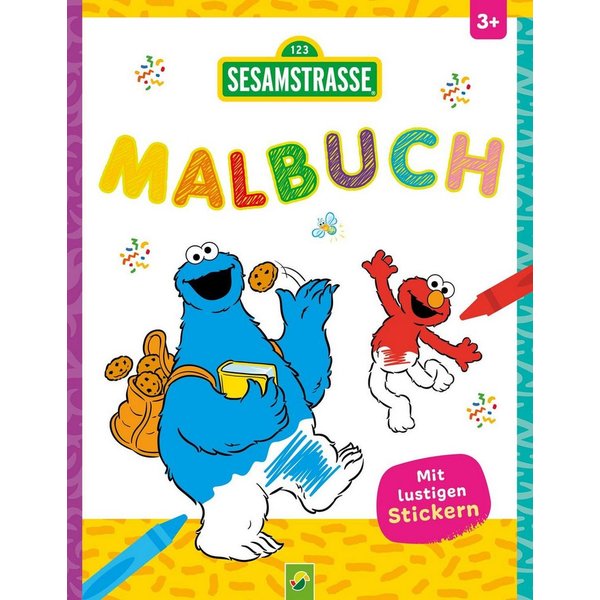 Malbuch Sesamstraße / diverse