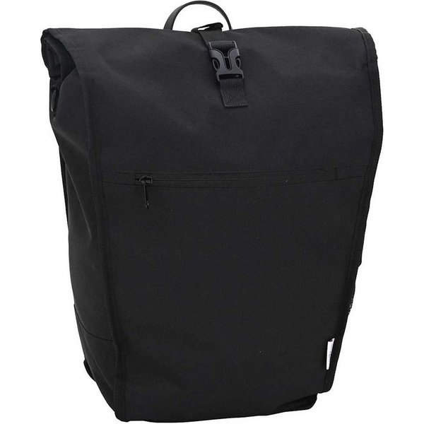 vidaXL Fahrradsattel Fahrradtasche Schwarz 34 x 16 x 59 cm Polyester (1-tlg)