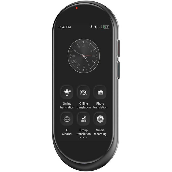 Maxcom Sprachcomputer MT100 – KI-Übersetzer mit 4,1″ Touchscreen, 139 Sprachen, ChatGPT-Funktion