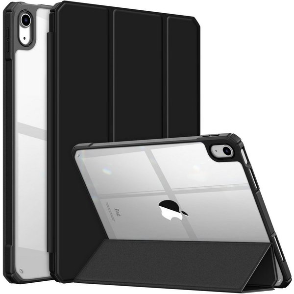 Fintie Tablet-Hülle für iPad 11. Generation 2025 11"(A16), iPad 10. Generation 2022 10.9", Ultradünn Case mit transparenter Rückseite Abdeckung, Auto Schlaf/Wac